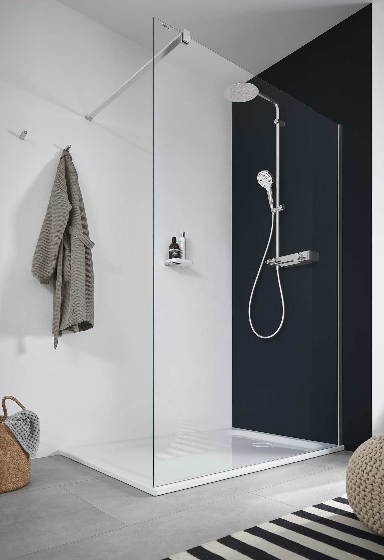 Optima L Walk-In Dusche Dusche Walk-in