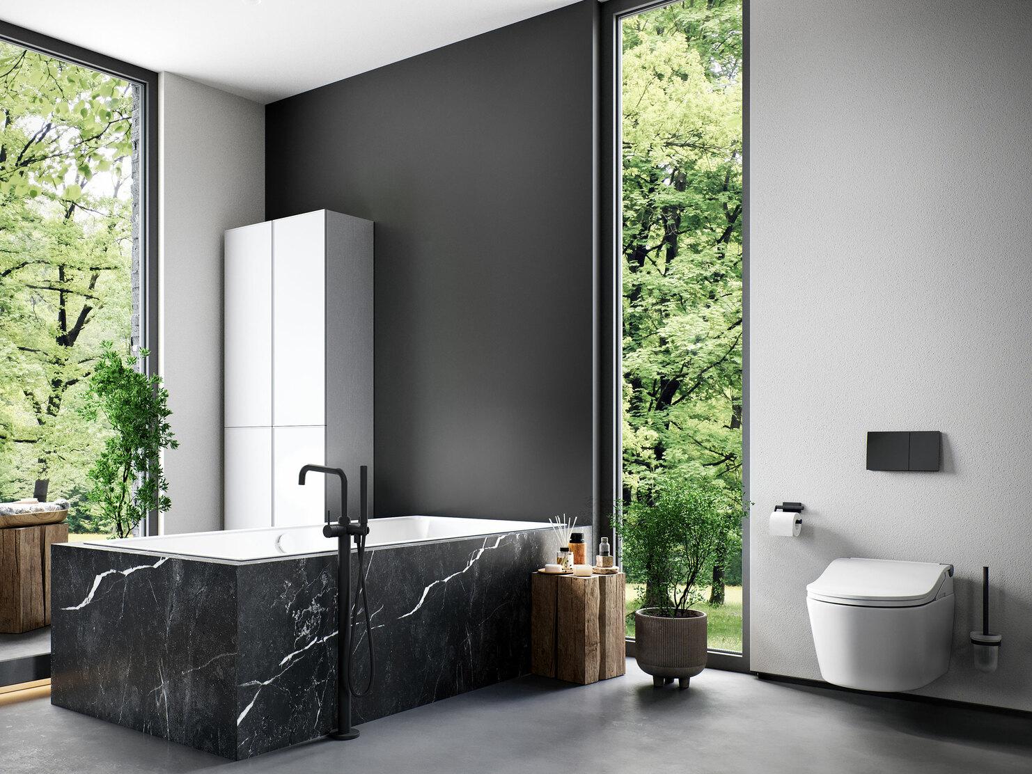 Optima X 2024 Bad mit Badewanne Marmor