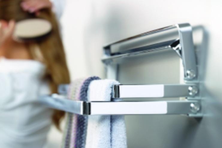 Badetuchstange 3-teilig