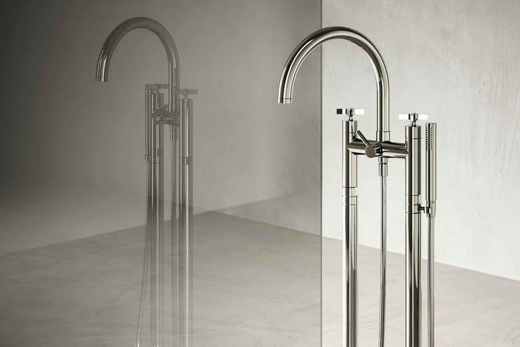 Wannenarmatur stehend