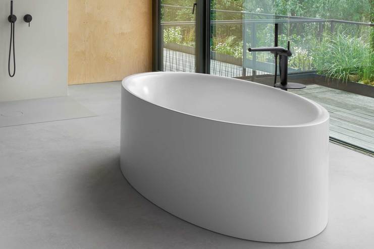 Freistehende Badewanne