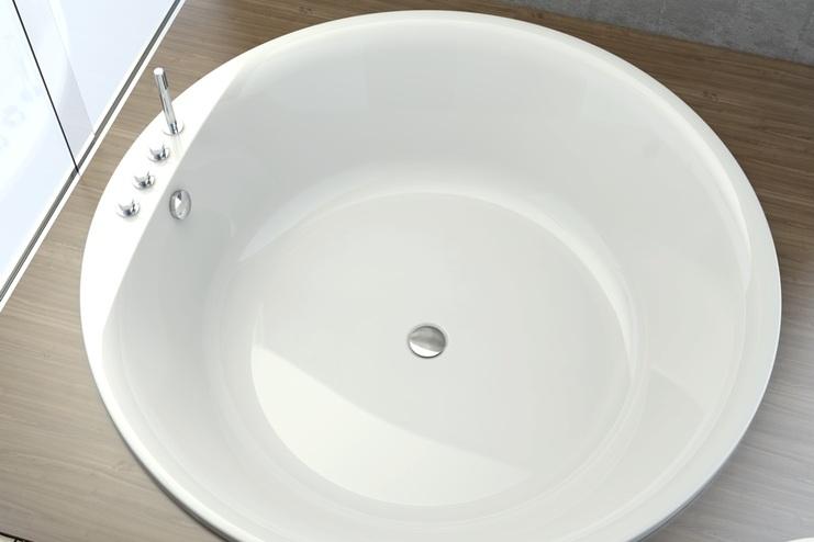 Runde Badewanne