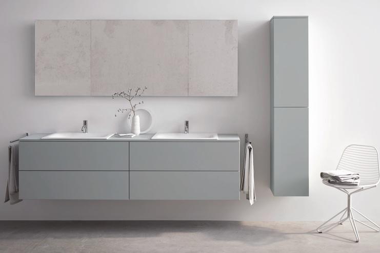 Doppelwaschtisch mit Unterschrank