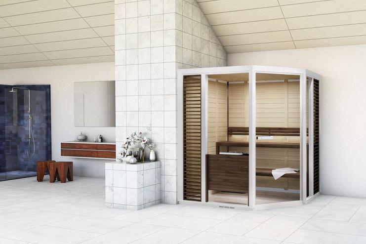 Sauna im Badezimmer