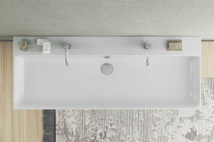 Waschbecken wandhängend