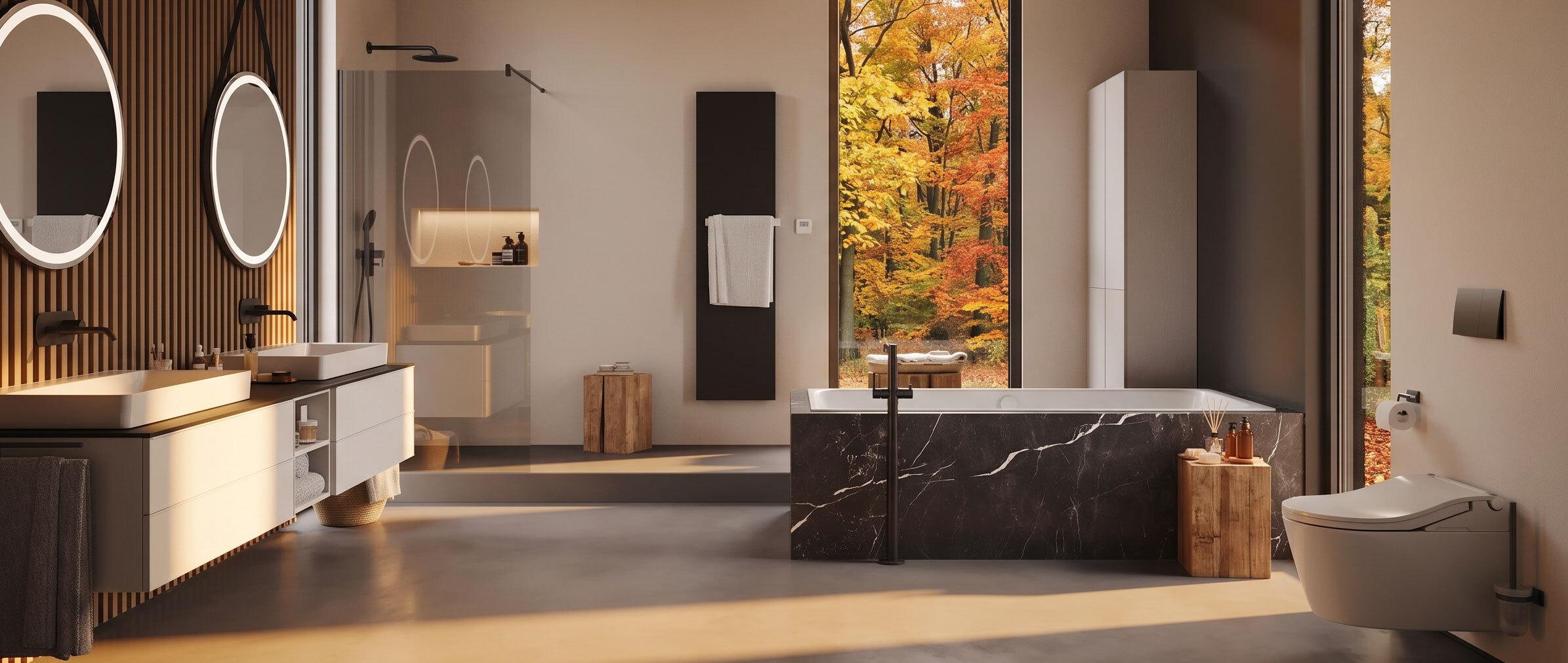 Optima X im Herbstlicht Badezimmer im Herbstlicht